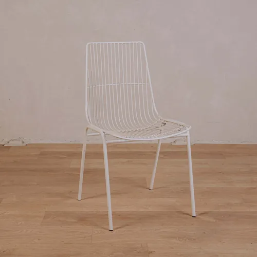 Chaise blanche string