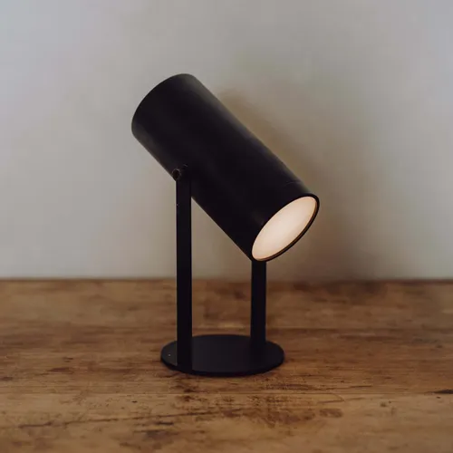 Projecteur autonome noir