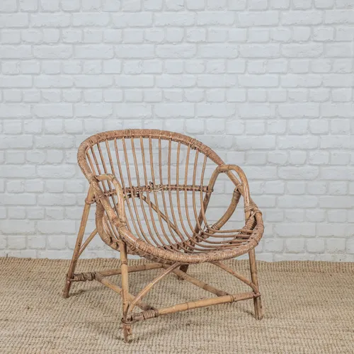 Fauteuil en rotin Martin