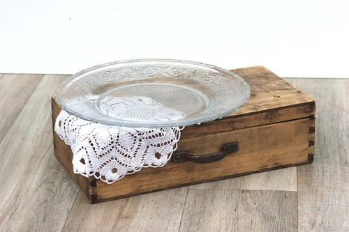 Plat simple en verre