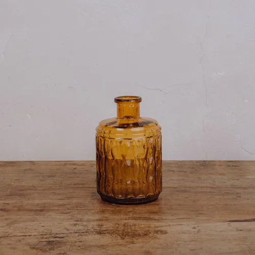 Flacons divers ambrés