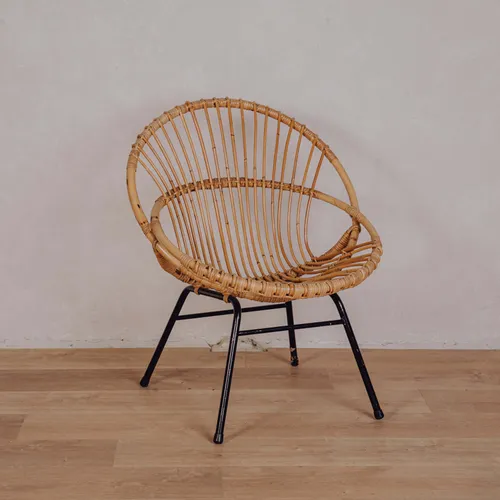 Fauteuil en rotin Corentin