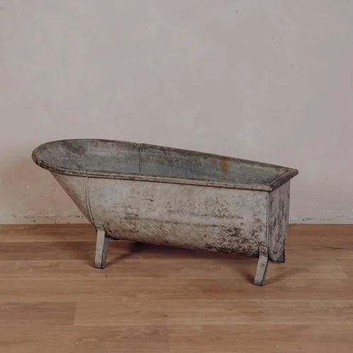 Baignoire en zinc