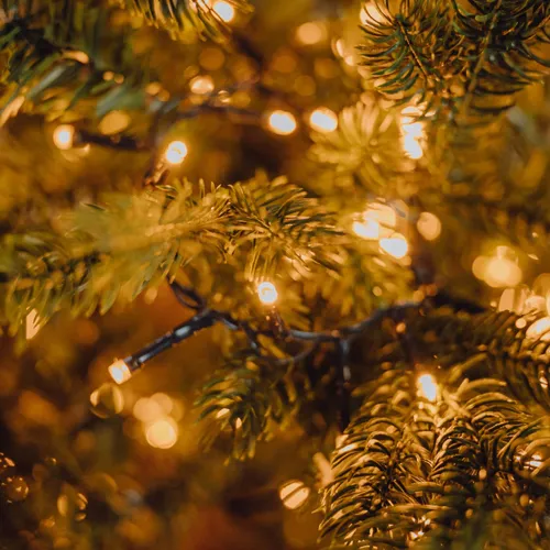 Guirlande lumineuse pour sapins - blanc chaud