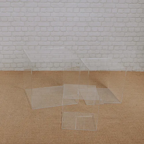 Cube plexiglas