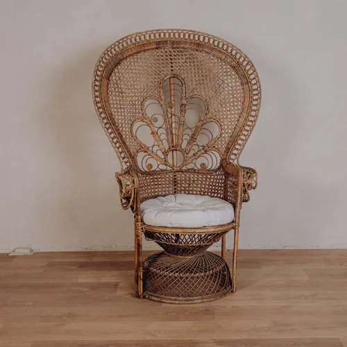 Fauteuil Emmanuelle - Rosace foncé