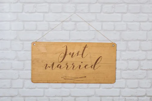 Pancarte texte gravé