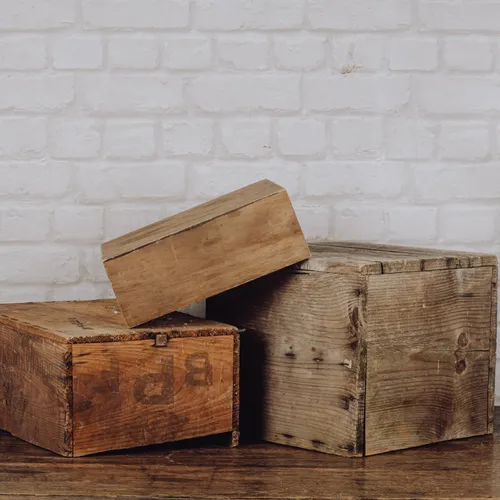 Caisse en bois taille M