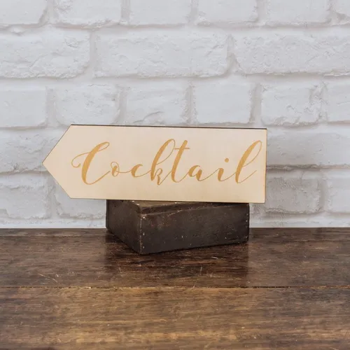 Pancarte signalétique gravée