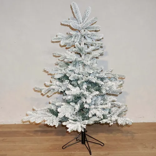 Sapin artificiel enneigé