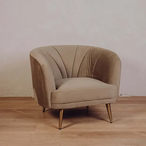 Fauteuil Barnabé Taupe