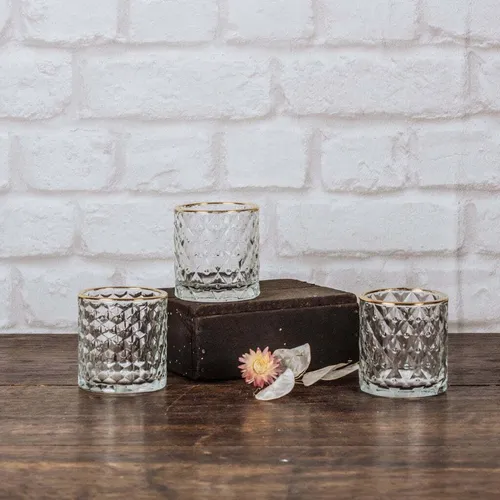 Photophore Meryl contour doré.