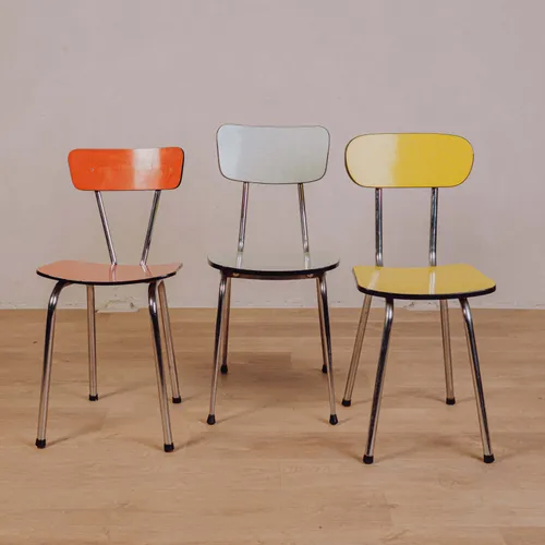 Chaise Formica Colorée