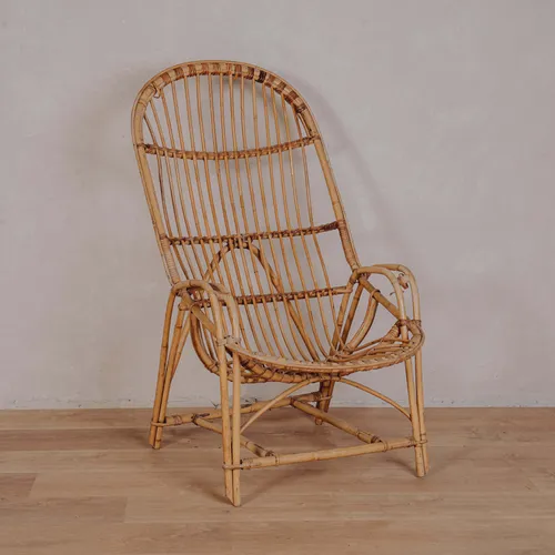 Fauteuil en rotin Augustin