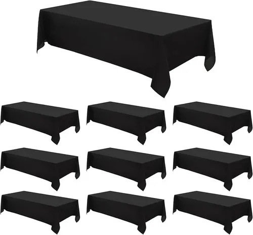 black 6FT tablecloths