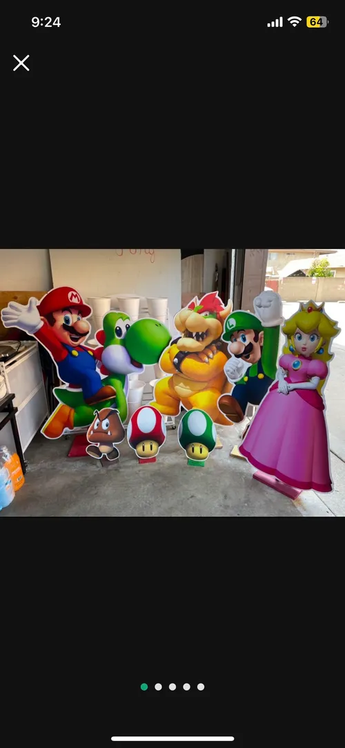 character cut outs 