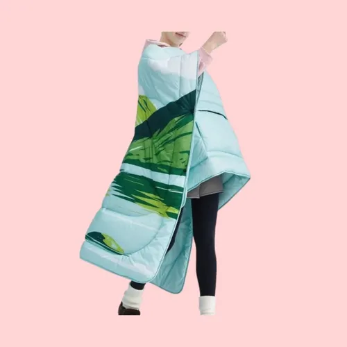 2 in 1 Wearable Blanket
