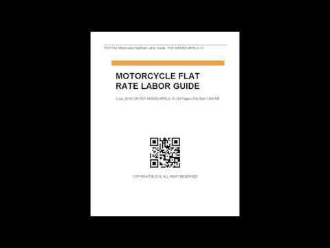 motorcycle (flat rate)