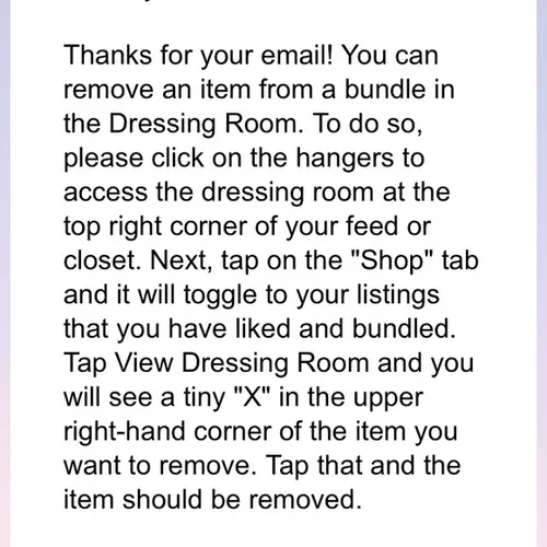 deleted variation bundle