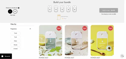 Bundle with sales item