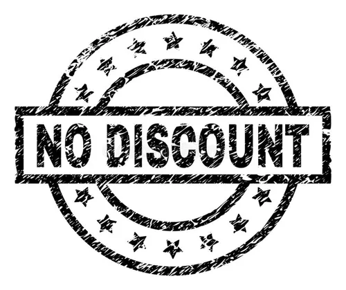 Not discountable