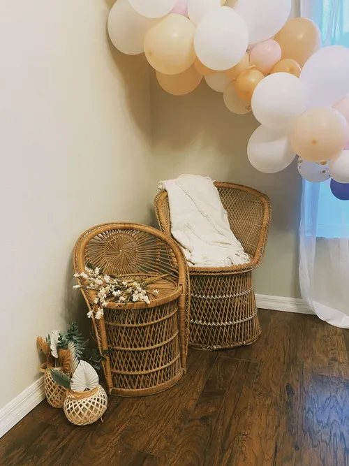 Peacock Bucket Chairs