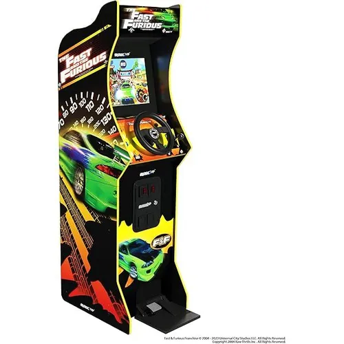 Machine ARCADE1UP Le jeu d'arcade de luxe Fast & The Furious