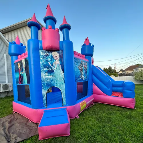 Jeu Gonflable Reine des Neiges XL