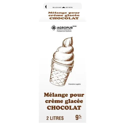 Mélange à crème glacée 2 L