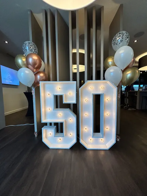 Chiffres illuminées