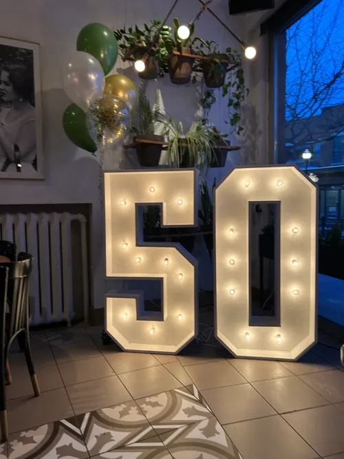 Chiffres Lumineux Géants / Marquee Number