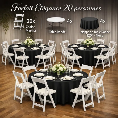 Forfait Prestige 30 personnes