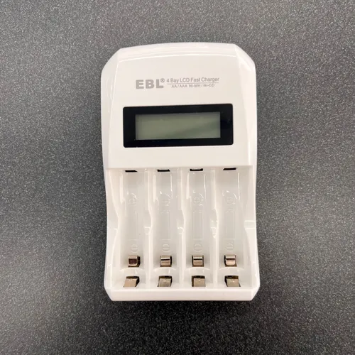 Battery Charger - Charges Four AA or AAA Batteries