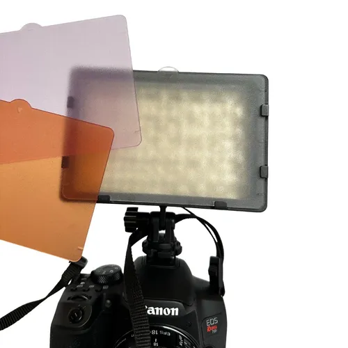 Camera Mount LED with Color Correction