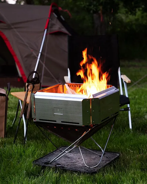 Snow Peak Floga - Smokeless Accessory for Takibi Fire & Grill