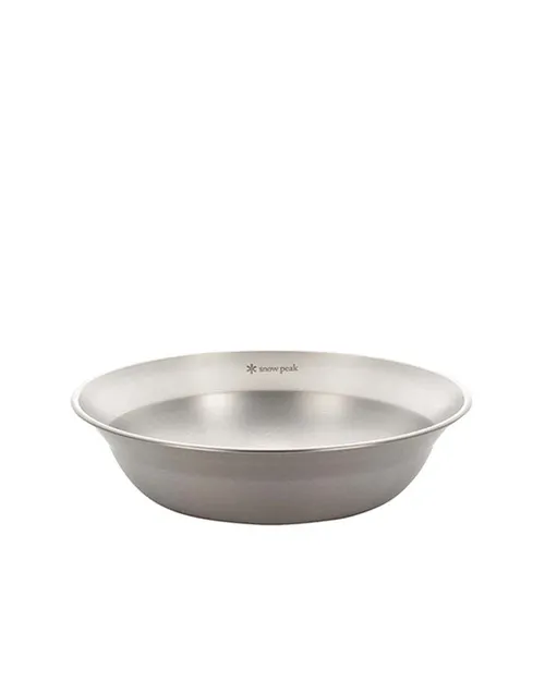 Snow Peak Tableware Bowl Large - Stainless Steel