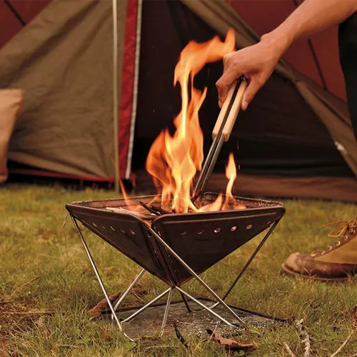 Takibi Fire and Grill Folding Fireplace (Small) by Snow Peak 