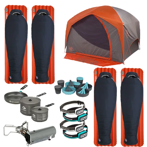 4-Person Car Camping Kit