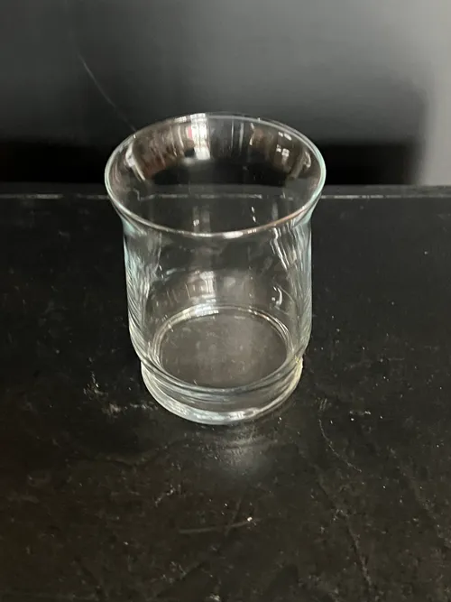 Votive Glass Clear 4in
