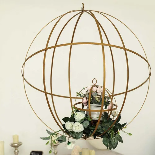 18 Gold Metal  Sphere 