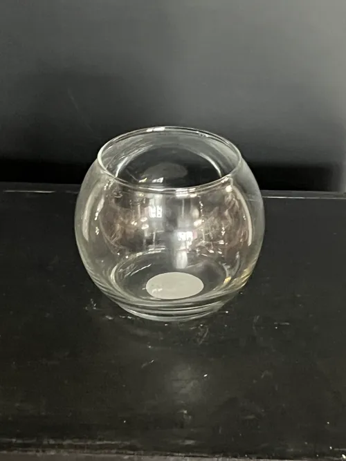 Glass fish bowl -small