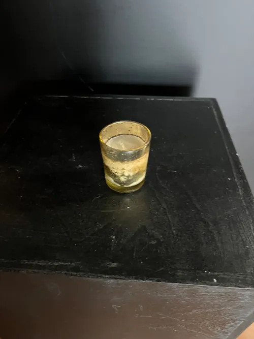 2in gold mercury votive
