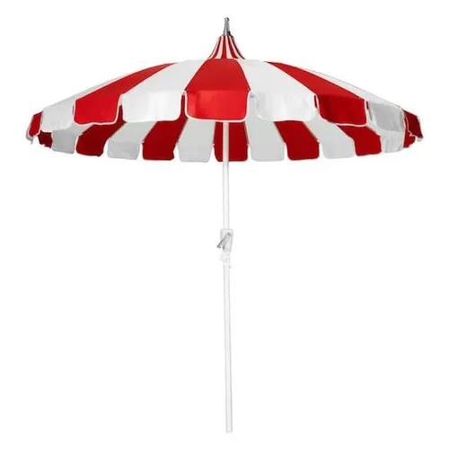 White and Red market  Umbrellas