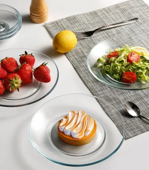Salad Plate -Clear 