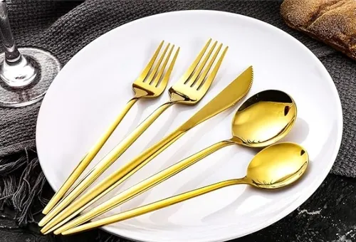 Dinner Spoon-Gold