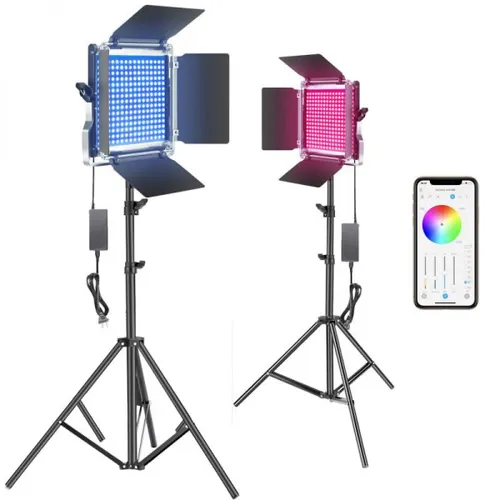 2x Led Neewer 660RGB