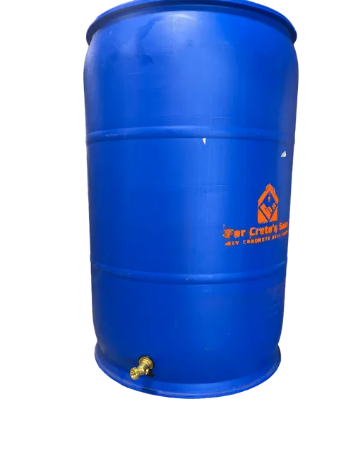 55 Gal water reservoir with pump & 50 ft hose for Remote Mud Mixer use