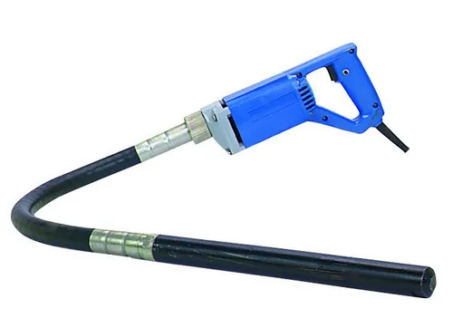 Electric concrete vibrator