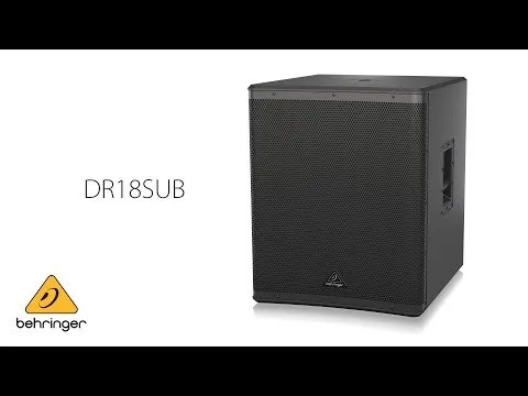 Behringer DR18SUB 2400W 18 inch Powered Subwoofer