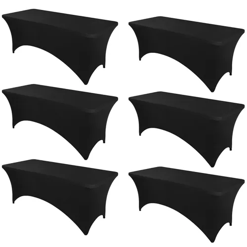 Spandex Table Covers for 6 Foot Tables
